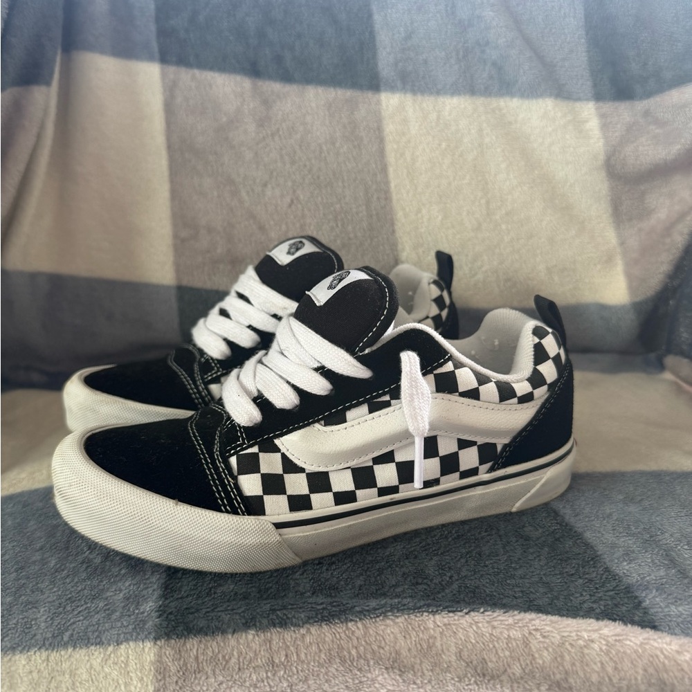 Vans Black and White Checkered Sneakers